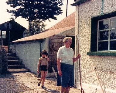 Rose and Shauna at Sheetrim